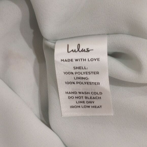 NWT! Lulu's Darling Blossoms Mint Floral Print Ruffled Maxi Dress - M - Picture 10 of 13